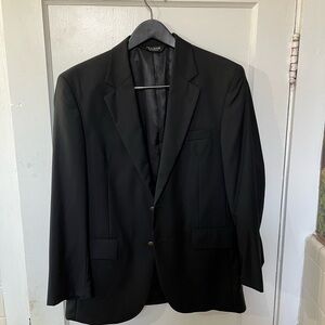 Jos. A. Bank Elegant Black Wool Blazer